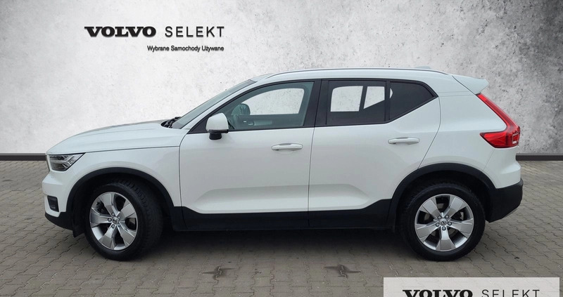 Volvo XC 40 cena 144777 przebieg: 87800, rok produkcji 2020 z Czarne małe 596
